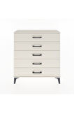 Arges Şifonyer 5 Çekmeceli 88x30x96 Aytaşı-Aytaşı