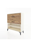 Arges Şifonyer Tek Raflı 2 Çekmeceli 88x30x96 Aytaşı-Çam