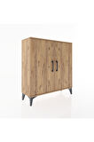 Arges Şifonyer 2 Kapaklı 88x30x96 Çam-Çam