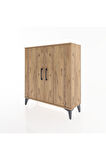 Arges Şifonyer 2 Kapaklı 88x30x96 Çam-Çam