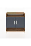 Arges Şifonyer 3 Raflı 2 Kapaklı 88x30x96 Çam-Antrasit
