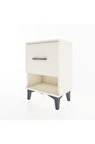 Arges Komodin Tek Çekmeceli 44x30x64 Aytaşı-Aytaşı
