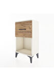 Arges Komodin Tek Çekmeceli 44x30x80 Aytaşı-Çam