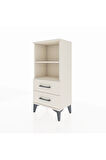 Arges Komodin 2 Raflı 2 Çekmeceli 44x30x96 Aytaşı-Aytaşı