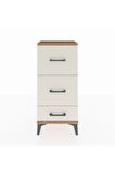 Arges Komodin 3 Çekmeceli 44x30x96 Çam-Aytaşı