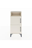 Arges Komodin Tek Raflı 2 Kapaklı 44x30x96 Aytaşı-Aytaşı