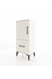Arges Komodin 2 Raflı Tek Çekmeceli Tek Kapaklı 44x30x96 Aytaşı-Aytaşı