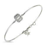 0.13 Karat Venüs Baget Pırlanta Bileklik