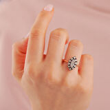 0.12 Karat Elmas Fantezi Yüzük