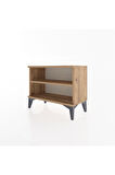 Arges Komodin Tek Raflı 60x30x48 Çam-Çam