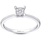 0.21 Karat Pırlanta Buket Yüzük