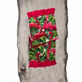 Zara Flamingo Fuşya Fırfırlı Ranır - Runner