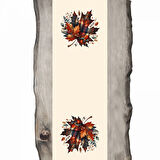 Sonbahar Serisi Balkabakları - Balkabağı Ranır- Runner 45 x 140cm.
