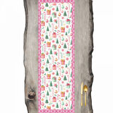 Yılbaşı, Noel, Christmas Pembe Yılbaşı ve Süsler Ranır - Runner