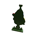 Noel Baba Gnome Ahşap Dekor - Yılbaşı, Noel, Özel Etkinlik