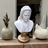 Bach Minimal Büst, Figür, Biblo