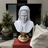 Bach Minimal Büst, Figür, Biblo
