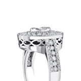 1.25 Karat Baget Taşlı Pırlanta Fantezi Yüzük