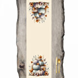 Sonbahar Serisi Balkabakları - Balkabağı Ranır- Runner 45 x 140 cm