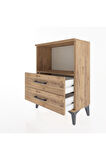 Arges Komodin 2 Çekmeceli 60x30x80 Çam-Çam