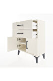Arges Komodin 2 Raflı 2 Kapaklı 60x30x80 Aytaşı-Aytaşı