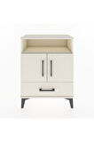 Arges Komodin 2 Raflı 2 Kapaklı 60x30x80 Aytaşı-Aytaşı