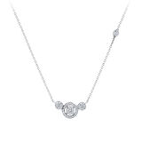 0.24 Karat Pırlanta Tria Kolye