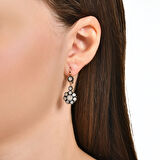 0.25 Karat Pırlantalı Elmas Küpe