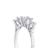 0.06 Karat Pırlanta Beştaş Yüzük