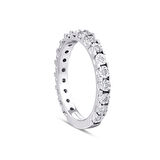 0.25 Karat Pırlanta Yarım Tur Yüzük