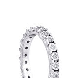 0.25 Karat Pırlanta Yarım Tur Yüzük