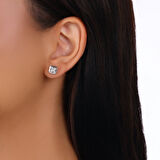 0.46 Karat Pırlanta Fantezi Küpe