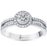 0.50 Karat Pırlanta Fantezi Yüzük