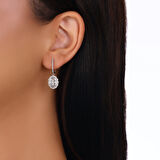 0.86 Karat Pırlanta Fantezi Küpe