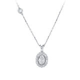 0.23 Karat Pırlanta Fantezi Kolye