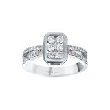 0.46 Karat Pırlanta Fantezi Yüzük