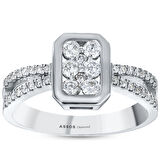 0.46 Karat Pırlanta Fantezi Yüzük