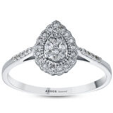 0.34 Karat Pırlanta Fantezi Yüzük