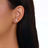 0.37 Karat Pırlanta Fantezi Küpe