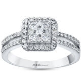 0.55 Karat Pırlanta Fantezi Yüzük