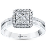 0.27 Karat Pırlanta Fantezi Yüzük