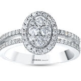 0.34 Karat Pırlanta Fantezi Yüzük