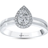 0.58 Karat Pırlanta Fantezi Yüzük