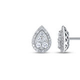 0.82 Karat Pırlanta Fantezi Küpe