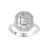 0.63 Karat Baget Pırlanta Yüzük