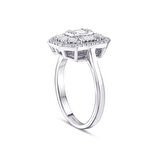 0.63 Karat Baget Pırlanta Yüzük