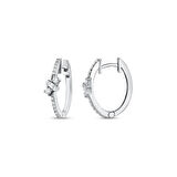 0.36 Karat Pırlanta Fantezi Küpe