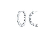 0.22 Karat Pırlanta Halka Küpe