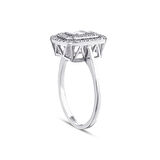 0.36 Karat Baget Taşlı Pırlanta Yüzük