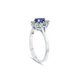 0.12 Karat Safir Taşlı Pırlanta Yüzük